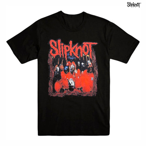 【お取り寄せ】Slipknot / スリップノット - BAND FRAME Tシャツ(ブラック)