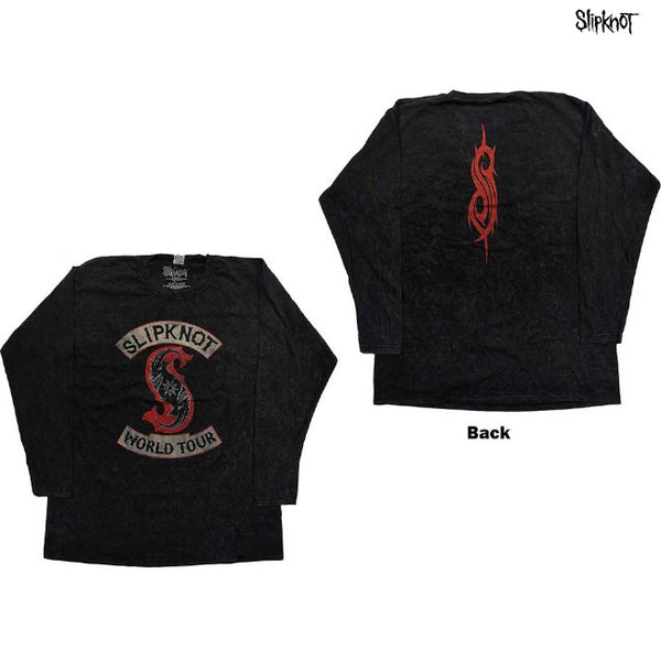【お取り寄せ】Slipknot / スリップノット - PATCHED UP ロングスリーブ・長袖シャツ(ブラック)