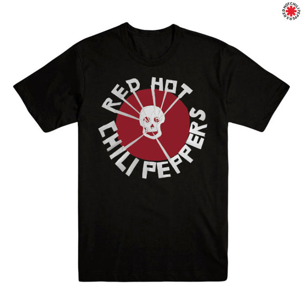 【即納】Red Hot Chili Peppers / レッド・ホット・チリペッパーズ - FLEA SKULL Tシャツ(ブラック)