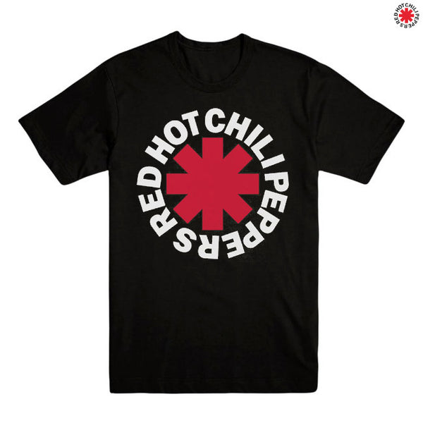 【お取り寄せ】Red Hot Chili Peppers / レッド・ホット・チリペッパーズ - CLASSIC ASTERISK Tシャツ(ブラック)