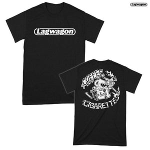【お取り寄せ】Lagwagon / ラグワゴン - Coffe&Cigarettes Tシャツ (ブラック)