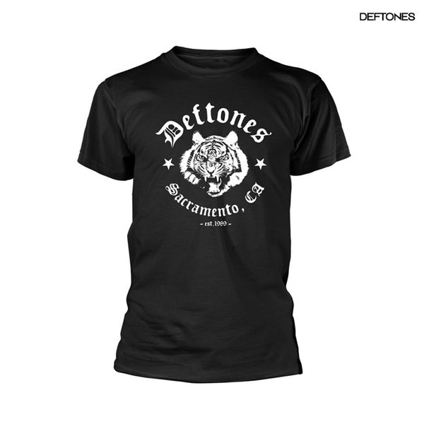 【お取り寄せ】Deftones / デフトーンズ - TIGER SACRAMENTO Tシャツ(ブラック)