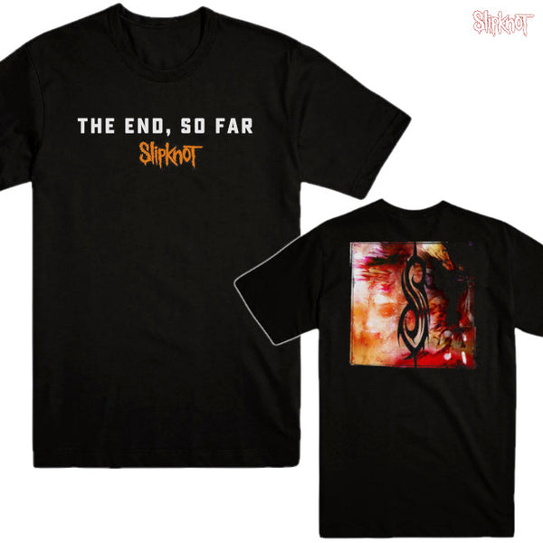 【お取り寄せ】Slipknot / スリップノット - THE END, SO FAR ALBUM Tシャツ(ブラック)
