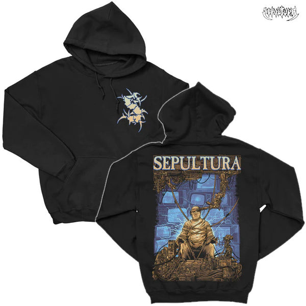 【お取り寄せ】Sepultura / セパルトゥラ - Chaos プルオーバーパーカー (ブラック)