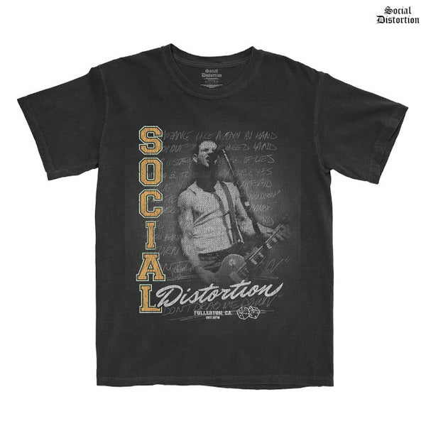 【お取り寄せ】Social Distortion / ソーシャル・ディストーション - ATHLETICS Tシャツ (ブラック)