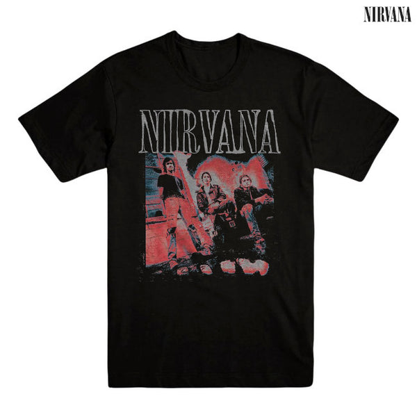 【お取り寄せ】Nirvana / ニルヴァーナ - KRIS STANDING Tシャツ(ブラック)