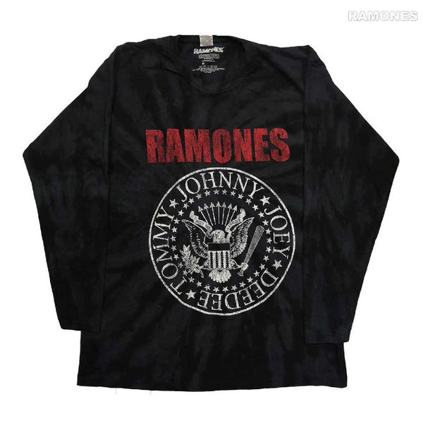 【お取り寄せ】Ramones / ラモーンズ - PRESIDENTIAL SEAL ロングスリーブ・長袖シャツ (ブラック)