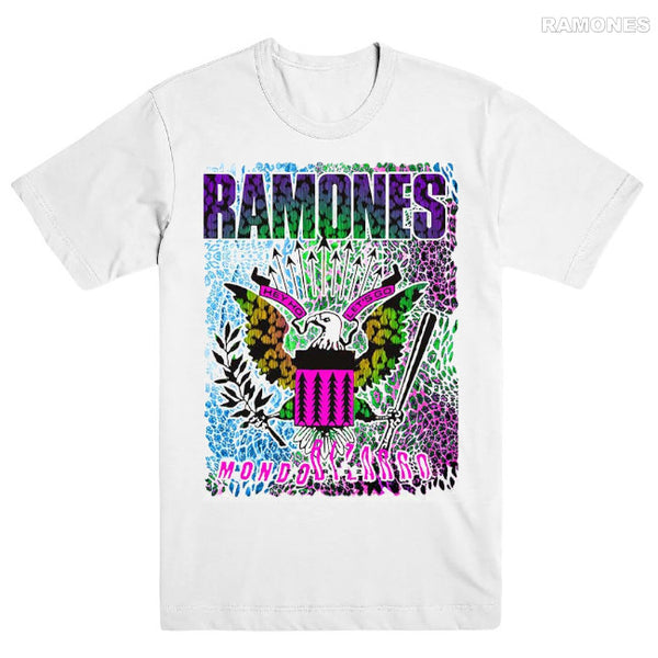 【お取り寄せ】Ramones / ラモーンズ - ANIMAL SKIN Tシャツ (ホワイト)