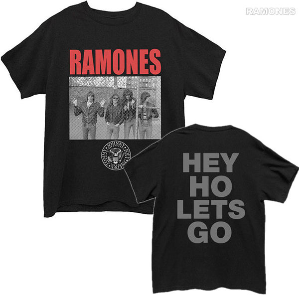 【お取り寄せ】Ramones / ラモーンズ - CAGE PHOTO Tシャツ (ブラック)