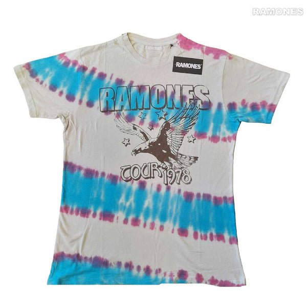 【お取り寄せ】Ramones / ラモーンズ - EAGLE Tシャツ (タイダイ)