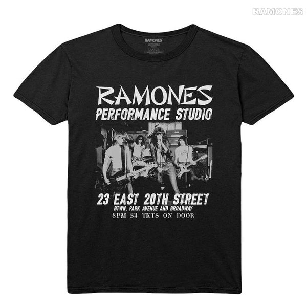 【お取り寄せ】Ramones / ラモーンズ - EAST VILLAGE Tシャツ (ブラック)