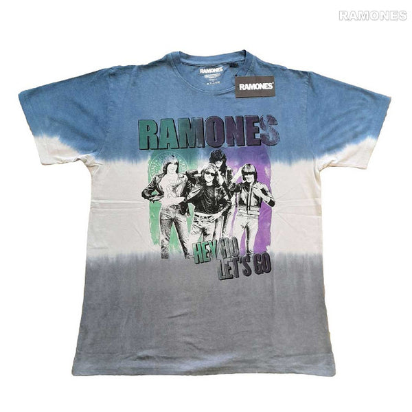 【お取り寄せ】Ramones / ラモーンズ - HEY HO RETRO Tシャツ (タイダイ)