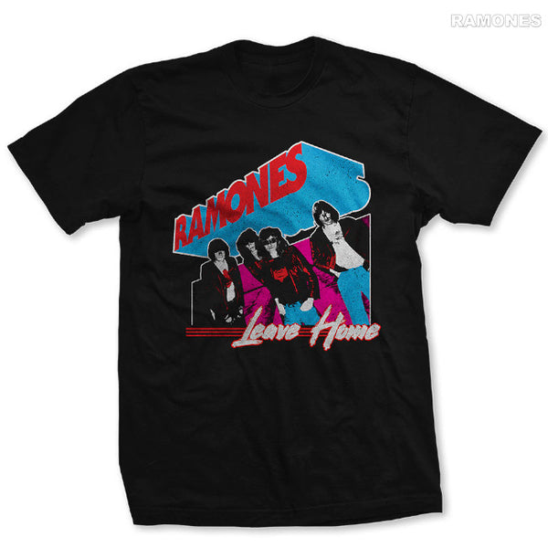 【お取り寄せ】Ramones / ラモーンズ - LEAVE HOME Tシャツ (ブラック)