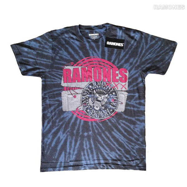 【お取り寄せ】Ramones / ラモーンズ - PUNK PATCH Tシャツ (タイダイ)