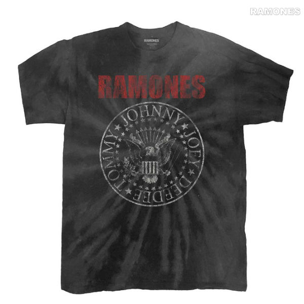 【お取り寄せ】Ramones / ラモーンズ - PRESIDENTIAL SEAL Tシャツ (タイダイ)