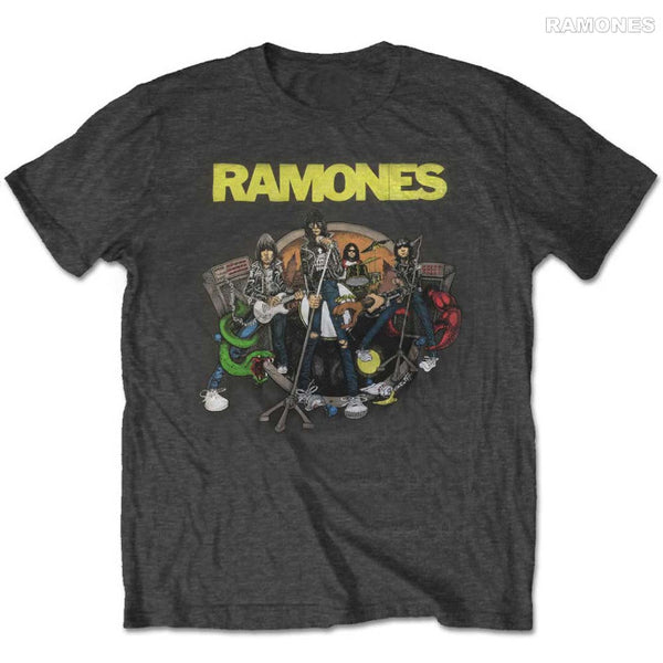 【お取り寄せ】Ramones / ラモーンズ - ROAD TO RUIN Tシャツ (グレー)