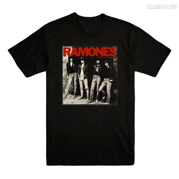【お取り寄せ】Ramones / ラモーンズ - ROCKET TO RUSSIA Tシャツ (ブラック)
