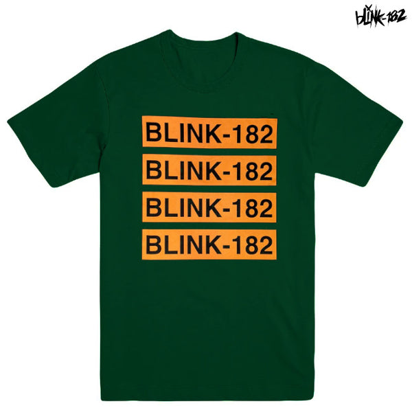 【お取り寄せ】Blink 182 / ブリンク 182 - LOG REPEAT Tシャツ (グリーン)