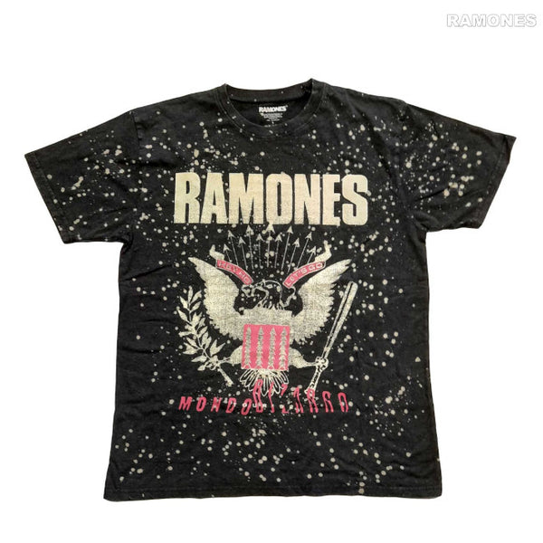 【お取り寄せ】Ramones / ラモーンズ - EAGLE Tシャツ (ブラック)