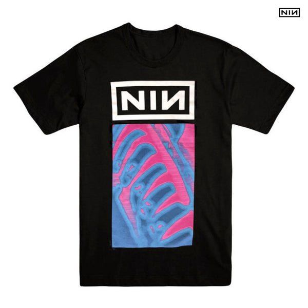 【お取り寄せ】Nine Inch Nails / ナイン・インチ・ネイルズ - PRETTY HATE MACHINE NEON Tシャツ(ブラック)