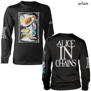 【お取り寄せ】Alice In Chains / アリス・イン・チェインズ - WONDERLAND ロングスリーブ・長袖シャツ(ブラック)