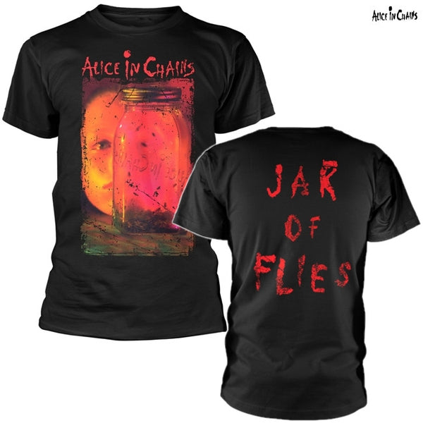 【お取り寄せ】Alice In Chains / アリス・イン・チェインズ - JAR OF FLIES Tシャツ(ブラック)