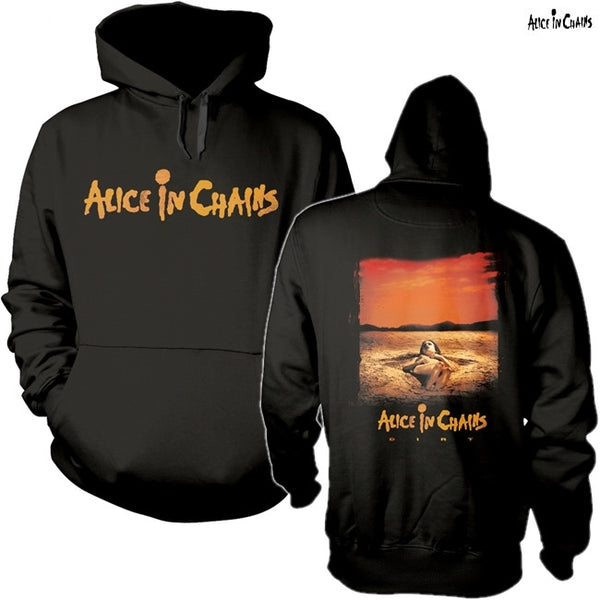 【お取り寄せ】Alice In Chains / アリス・イン・チェインズ - DIRT プルオーバーパーカー(ブラック)