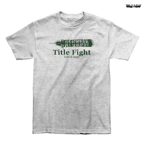【お取り寄せ】Title Fight / タイトルファイト - FEATHER Tシャツ(アッシュグレー)