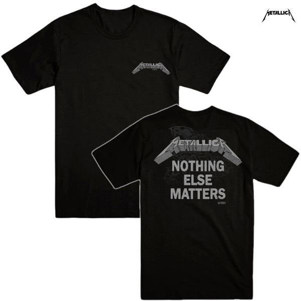 【お取り寄せ】Metallica / メタリカ - NOTHING ELSE MATTERS Tシャツ (ブラック)