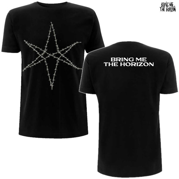 【お取り寄せ】Bring Me The Horizon / ブリング・ミー・ザ・ホライズン - BARBED WIRE Tシャツ (ブラック)