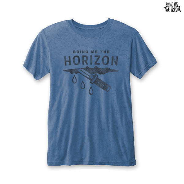 【お取り寄せ】Bring Me The Horizon / ブリング・ミー・ザ・ホライズン - WOUND Tシャツ (ブルー)