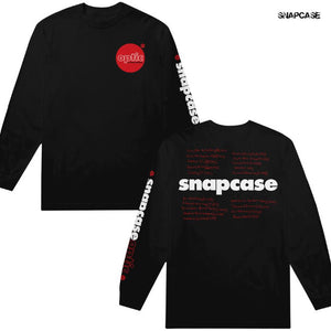 【お取り寄せ】Snapcase / スナップケース - Optic ロングスリーブ・長袖シャツ (ブラック)
