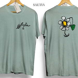【お取り寄せ】Saetia / セイシア (サエティア) - 1997 Tシャツ (ダスティーブルー)