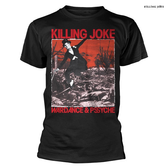 【お取り寄せ】Killing Joke / キリング・ジョーク - WARDANCE & PSSYCHE Tシャツ(ブラック)