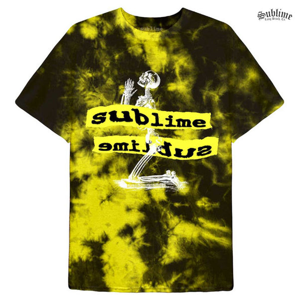 【お取り寄せ】Sublime / サブライム - PRAYING SKELETON Tシャツ(タイダイ)