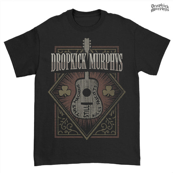 【お取り寄せ】Dropkick Murphys / ドロップキック・マーフィーズ - Diamond Guitar Tシャツ (ブラック)