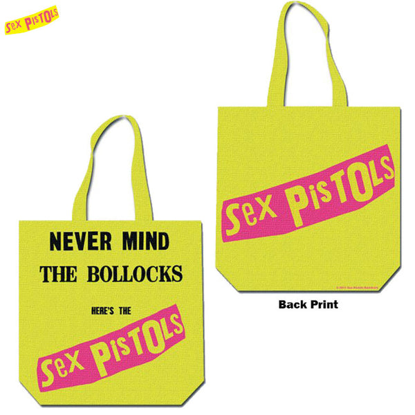 【お取り寄せ】Sex Pistols / セックス・ピストルズ - NEVER MIND THE BOLLOCKS バッグ (イエロー)