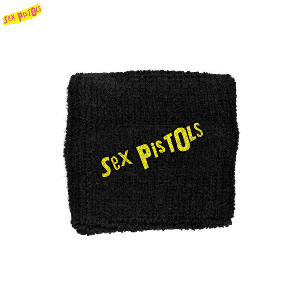 【お取り寄せ】Sex Pistols / セックス・ピストルズ - LOGO リストバンド (ブラック)