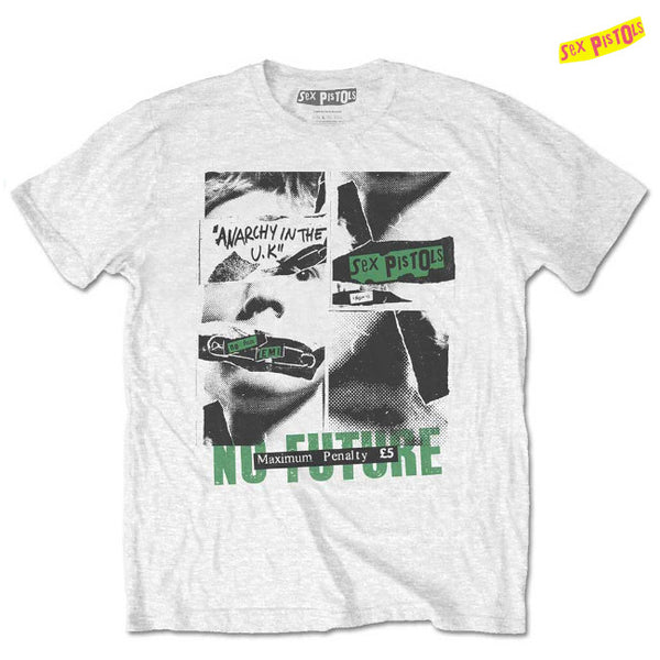 【お取り寄せ】Sex Pistols / セックス・ピストルズ - NO FUTURE Tシャツ(ホワイト)