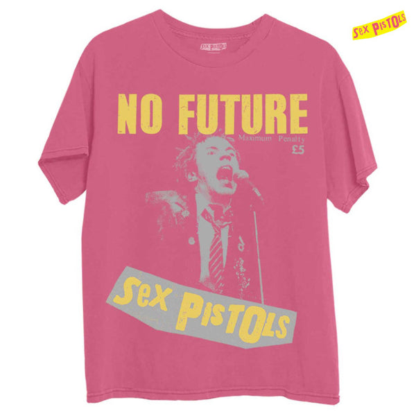 【お取り寄せ】Sex Pistols / セックス・ピストルズ - NO FUTURE Tシャツ(ピンク)