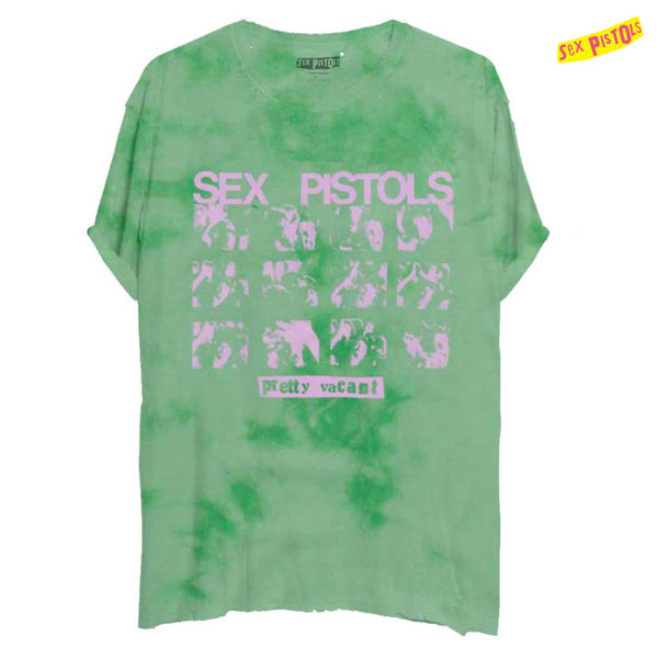 【お取り寄せ】Sex Pistols / セックス・ピストルズ - PRETTY VACANT Tシャツ(ウォッシュグリーン)