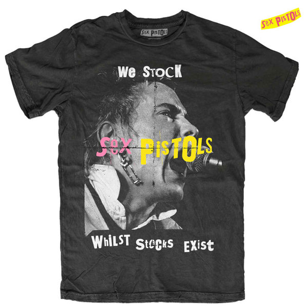 【お取り寄せ】Sex Pistols / セックス・ピストルズ - WE STOCK Tシャツ(ブラック)