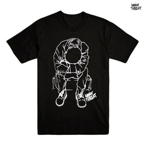 【お取り寄せ】Minor Threat / マイナー・スレット - OUTLINE Tシャツ(ブラック)