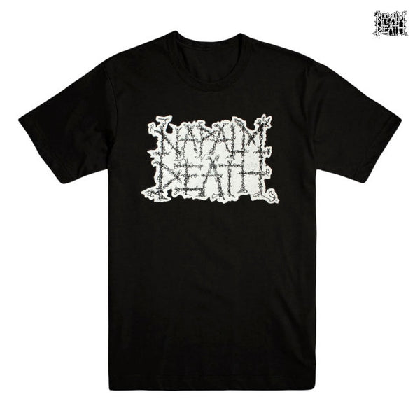 【お取り寄せ】Napalm Death /ナパーム・デス - LOGO Tシャツ(ブラック)