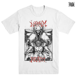 【お取り寄せ】Napalm Death /ナパーム・デス - HATRED SURGE Tシャツ (ホワイト)