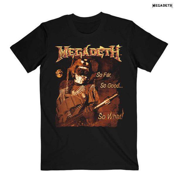 【お取り寄せ】Megadeth / メガデス - SFSGSW TONAL GLITCH Tシャツ (ブラック)