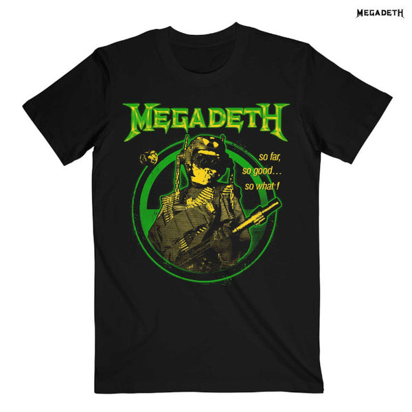 【お取り寄せ】Megadeth / メガデス - SFSGSW HI-CONTRAST Tシャツ (ブラック)