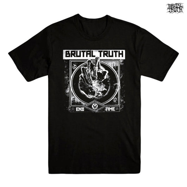 【お取り寄せ】Brutal Truth / ブルータル・トゥルース - END TIME Tシャツ (ブラック)