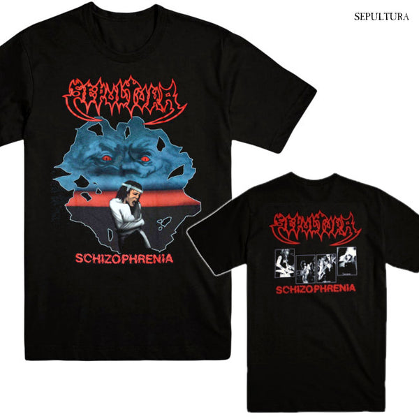 【お取り寄せ】Sepultura / セパルトゥラ - SCHIZOPHRENIA Tシャツ (ブラック)