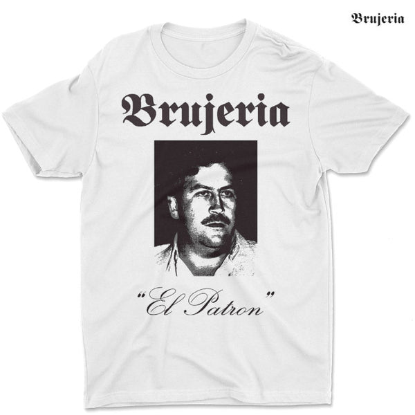 【お取り寄せ】Brujeria / ブルヘリア - EL PATRON Tシャツ (ホワイト)